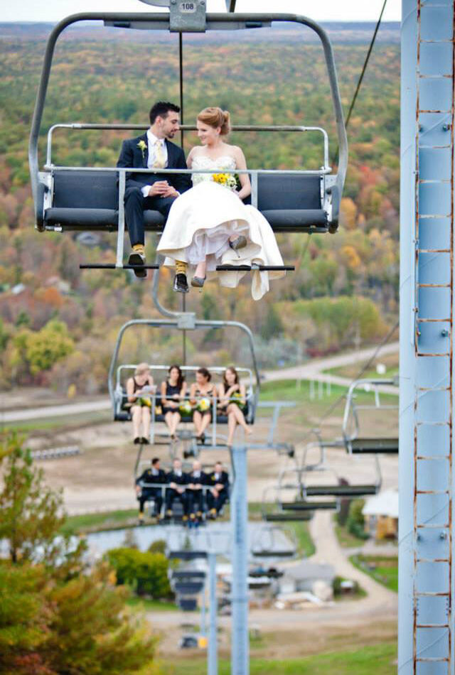 Calabogie Peaks Resort - Mountain Wedding Lifts